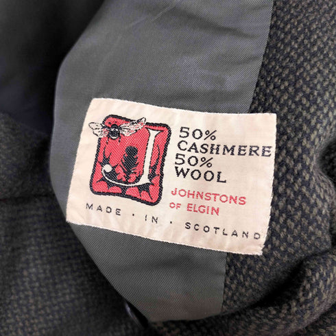 バーバリーズ BURBERRYS カシミヤ混 ウール 3Bテーラードジャケット メンズ